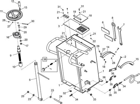 belle floor saw spares